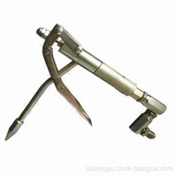 Galvanized manual grease gun